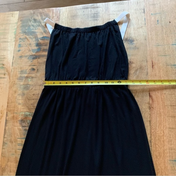 L'AGENCE black column open-back maxi dress Size XSmall - Picture 8 of 16